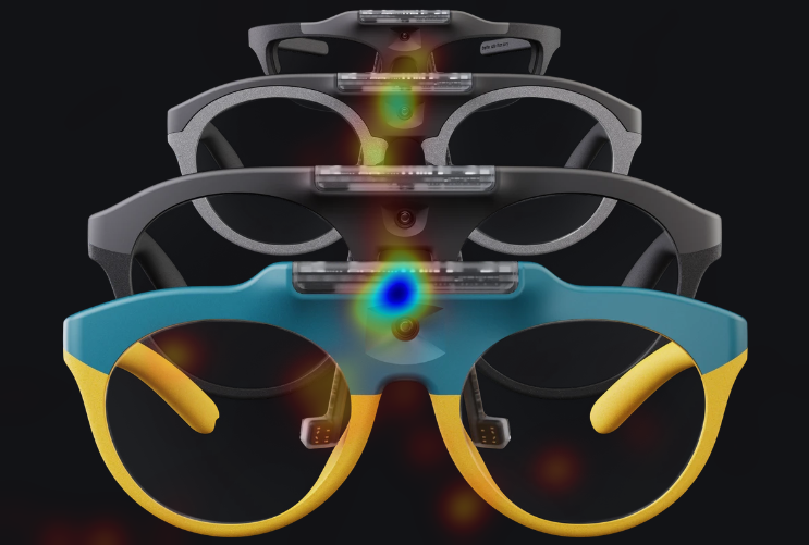 Heatmap generated for one AOI