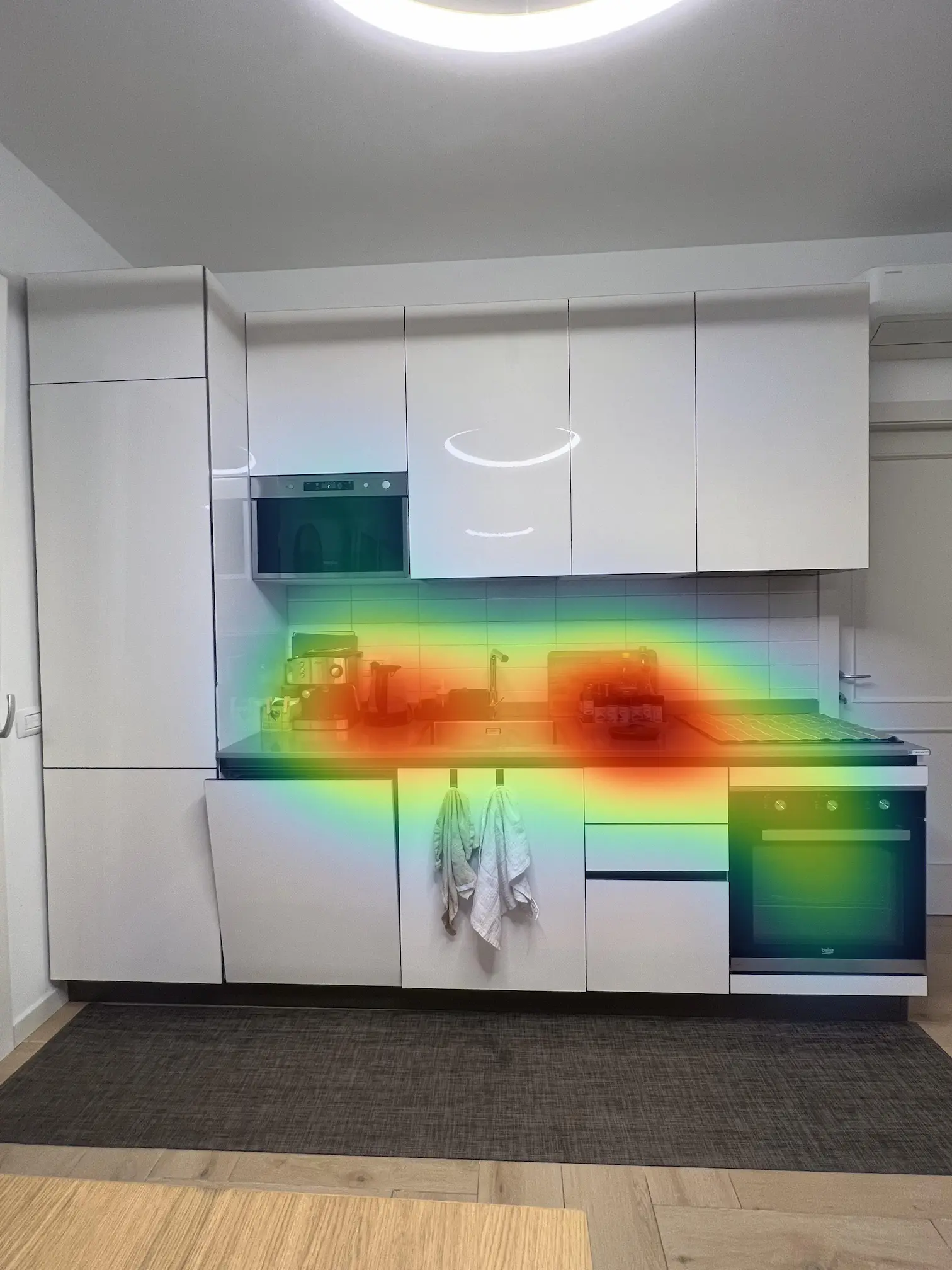 Kitchen heatmap