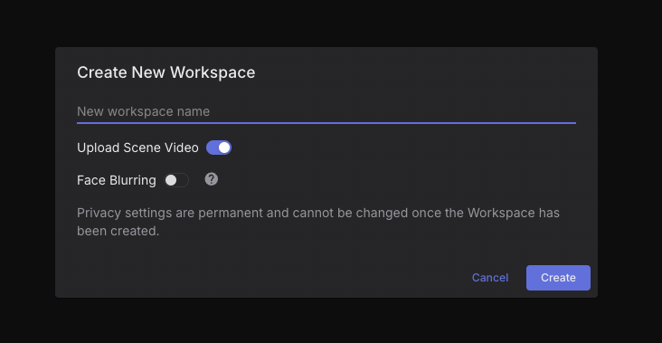 Workspace settings